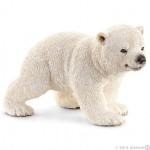 Polar Bear Cub Walking  - Schleich 14708